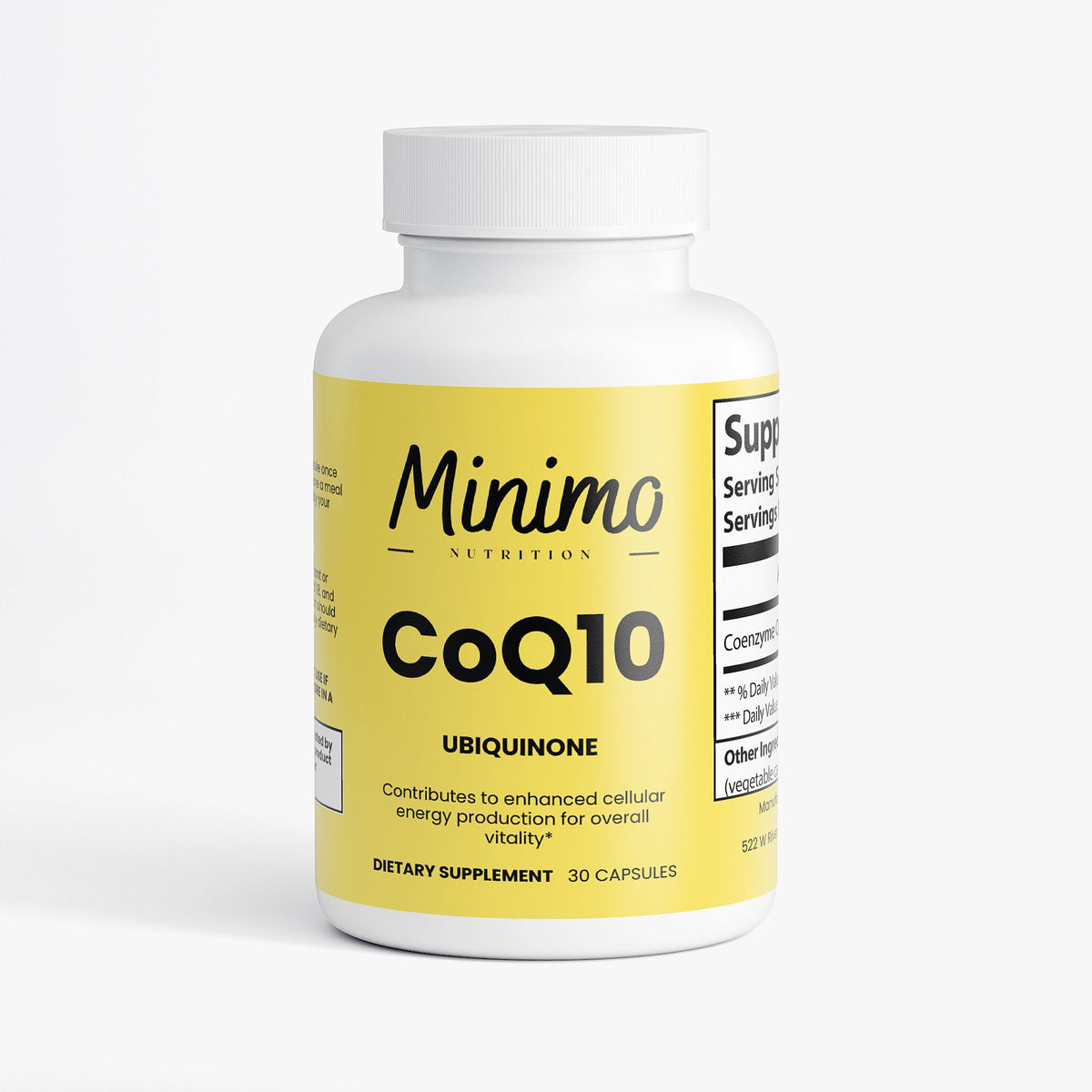 CoQ10 Ubiquinone, 30 ct.