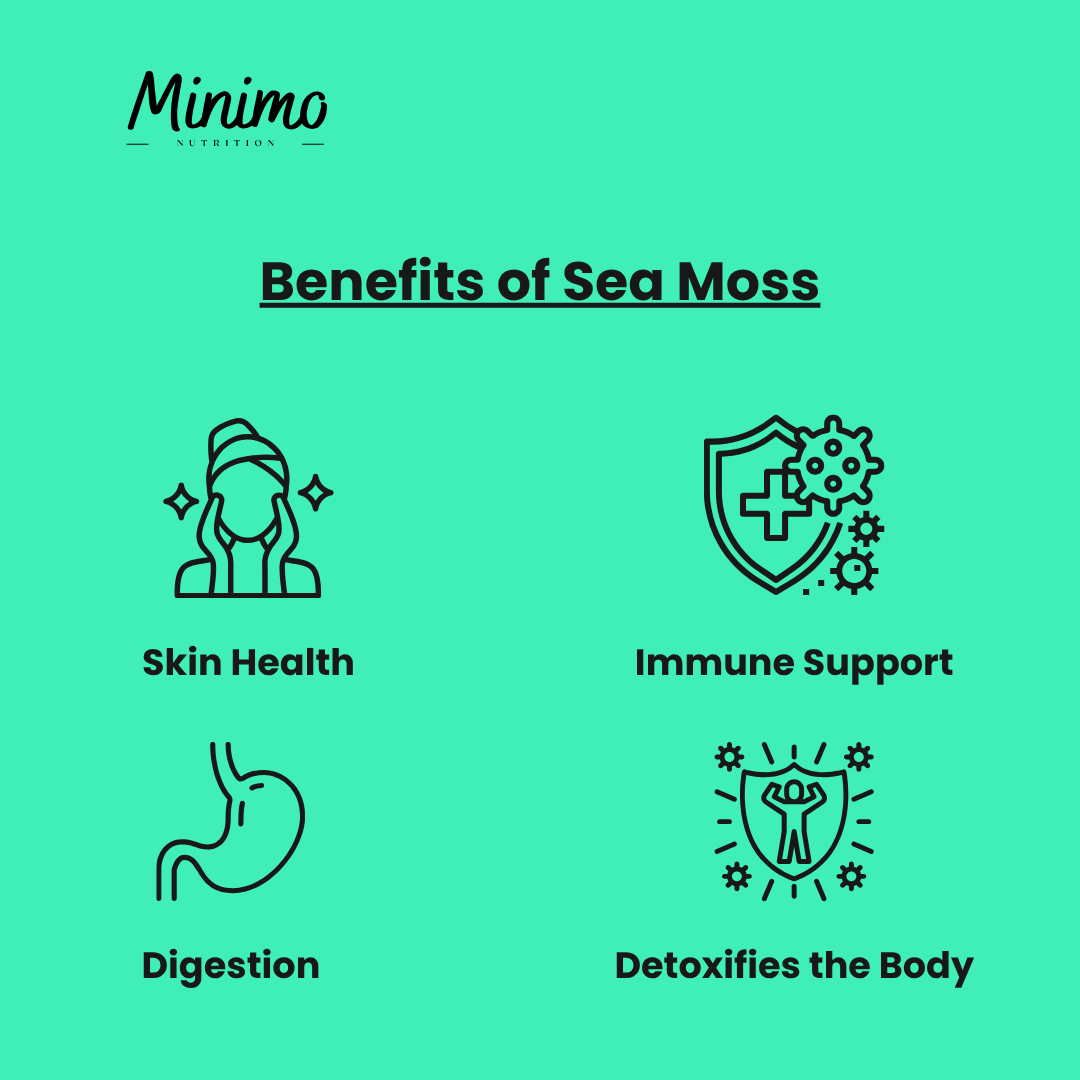 Sea Moss with Bladderwrack and Burdock Root, 60 ct.